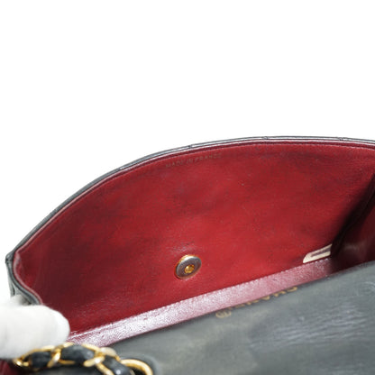 Vintage Lambskin Matelasse Diana 22 Flap Chain Shoulder Bag