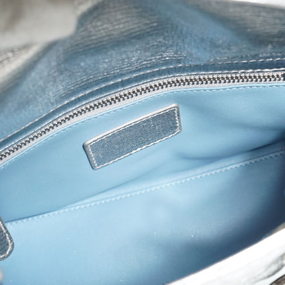 Lady Dior My ABCDior Cannage Metallic Lambskin Small
