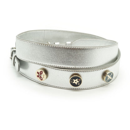 Lady Dior My ABCDior Cannage Metallic Lambskin Small