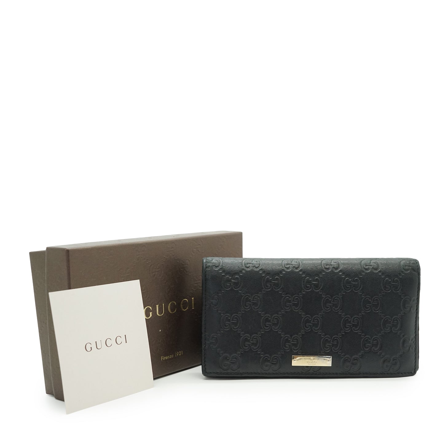 GG Guccissima Long Wallet