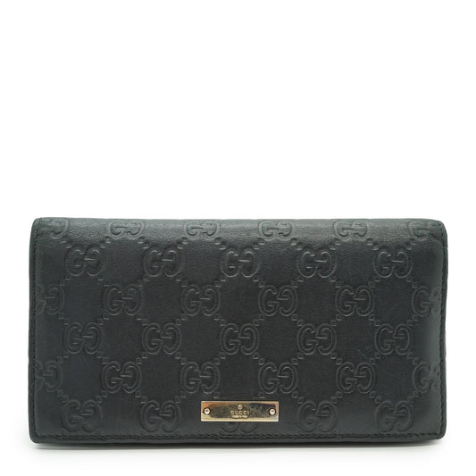 GG Guccissima Long Wallet