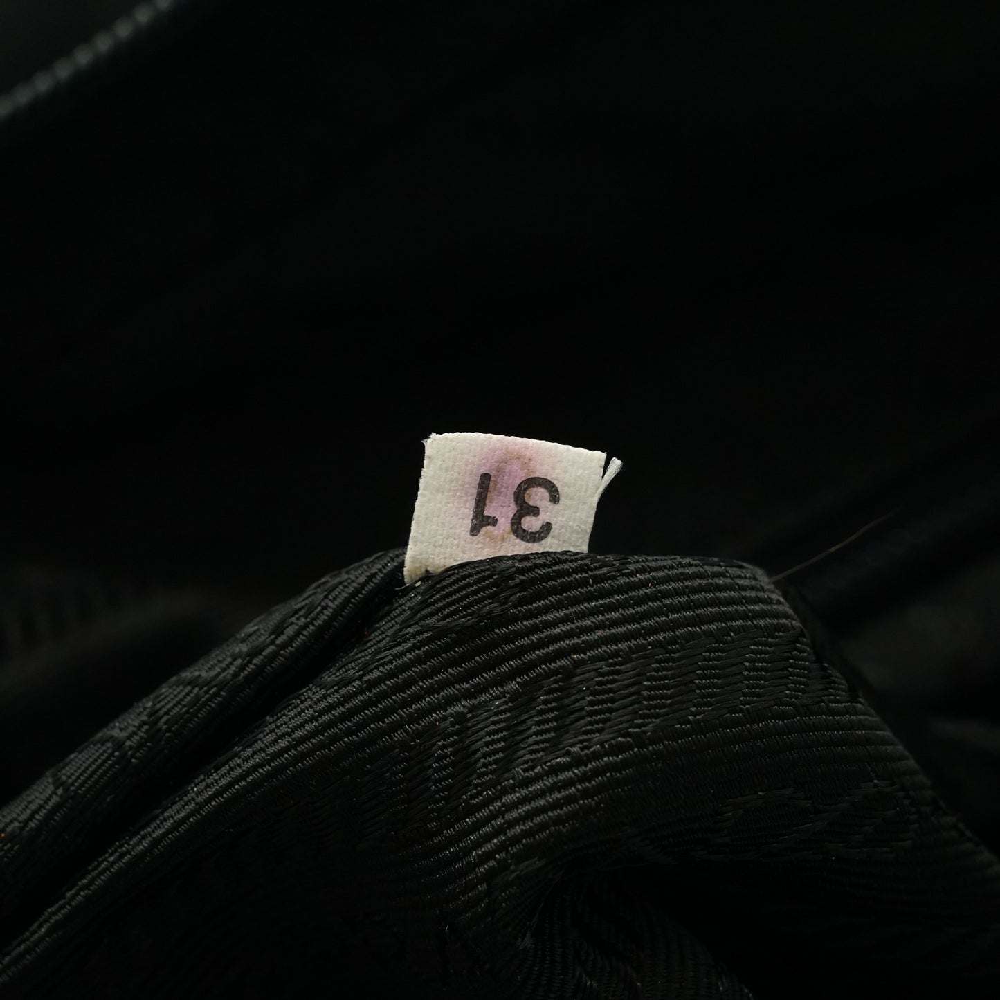 Vintage Tessuto Nylon Small Boston Bag