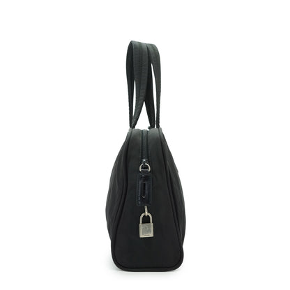 Vintage Tessuto Nylon Small Boston Bag