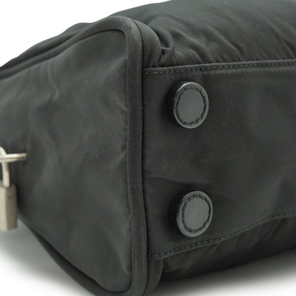 Vintage Tessuto Nylon Small Boston Bag