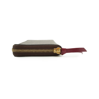 Monogram Portefeuille Clemence Fuchsia Long Wallet