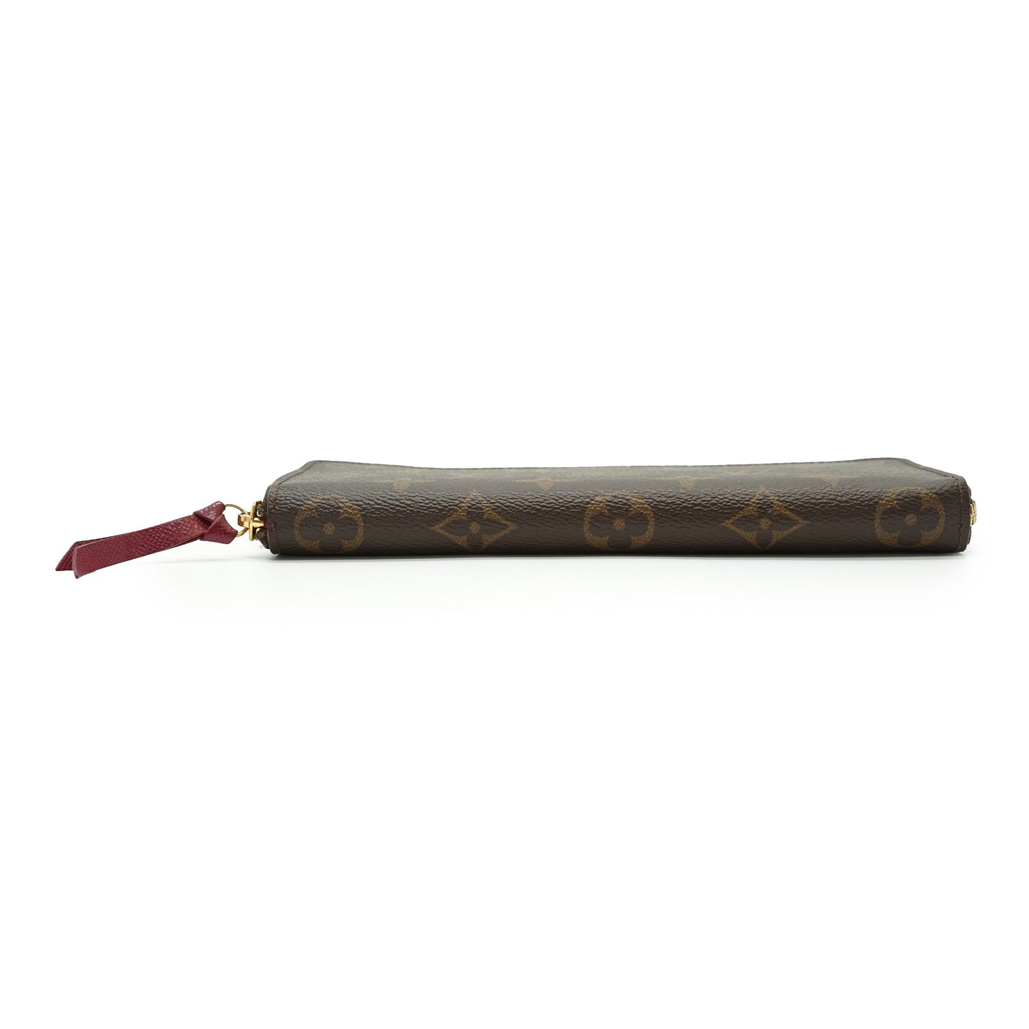 Monogram Portefeuille Clemence Fuchsia Long Wallet