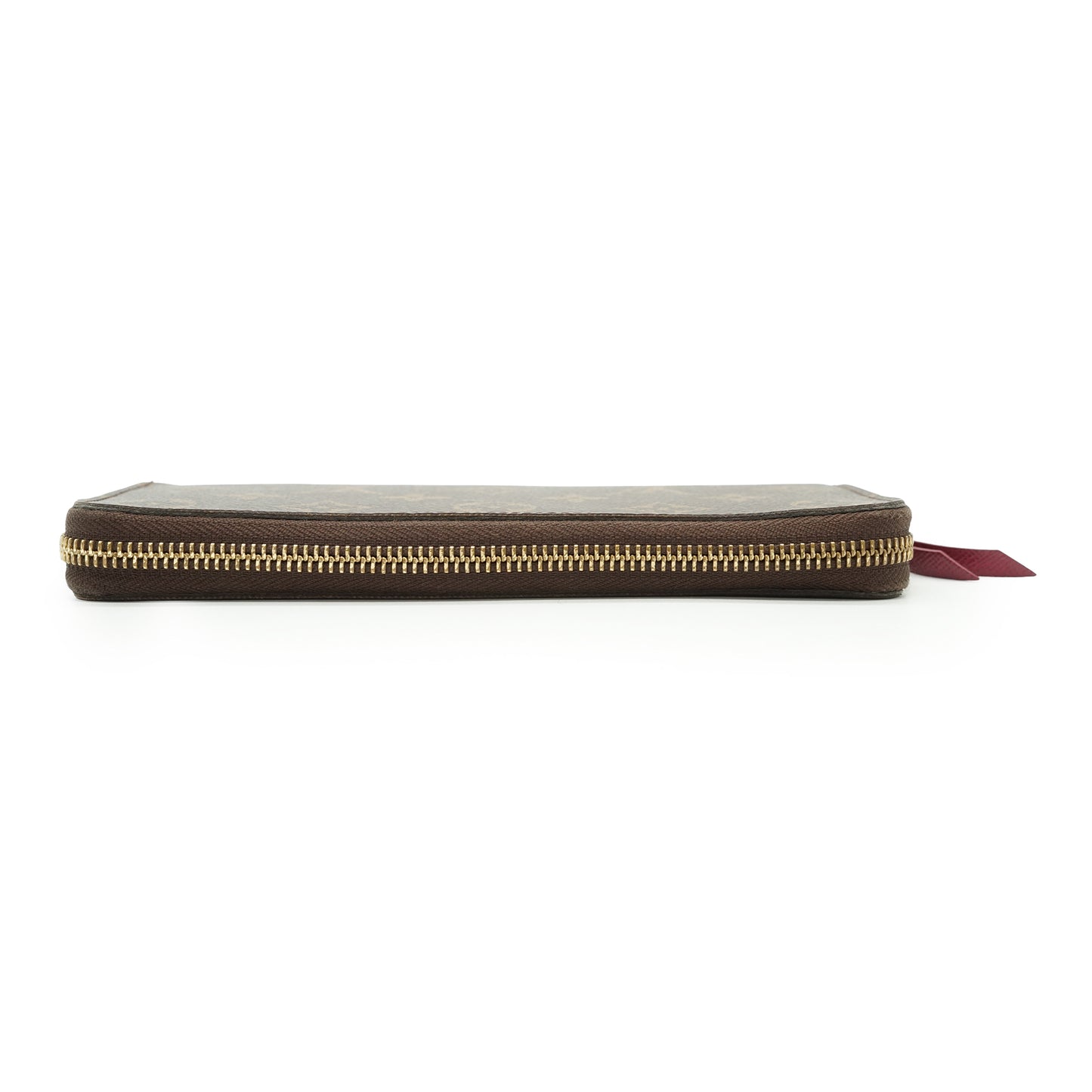 Monogram Portefeuille Clemence Fuchsia Long Wallet
