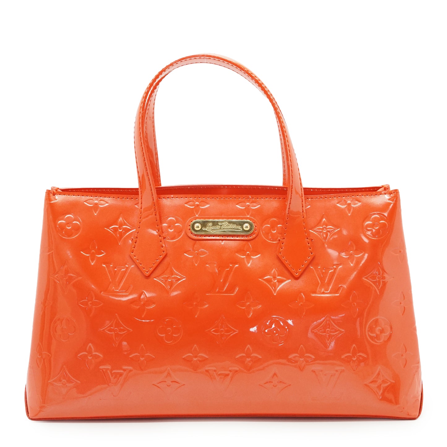 Monogram Vernis Wilshire PM Orange Sunset