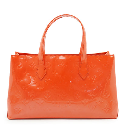Monogram Vernis Wilshire PM Orange Sunset
