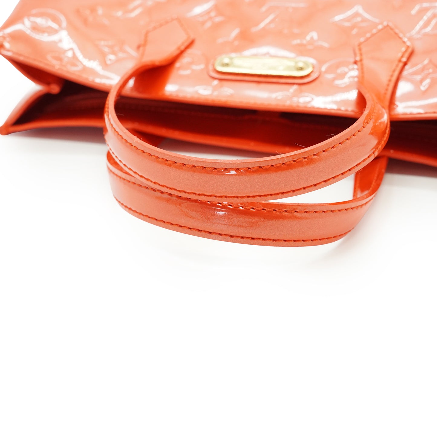 Monogram Vernis Wilshire PM Orange Sunset