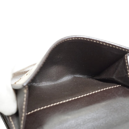 GG Canvas Heart Snap Bifold Compact Wallet