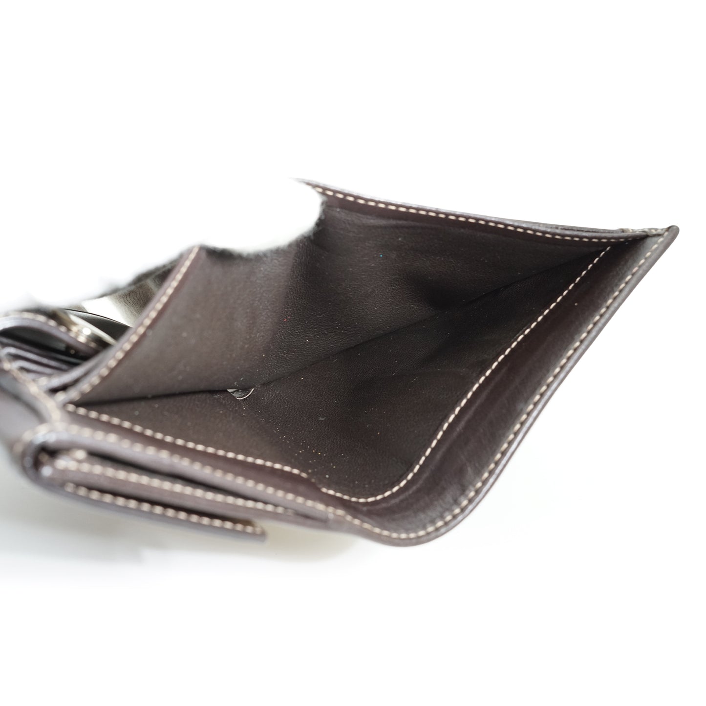 GG Canvas Heart Snap Bifold Compact Wallet