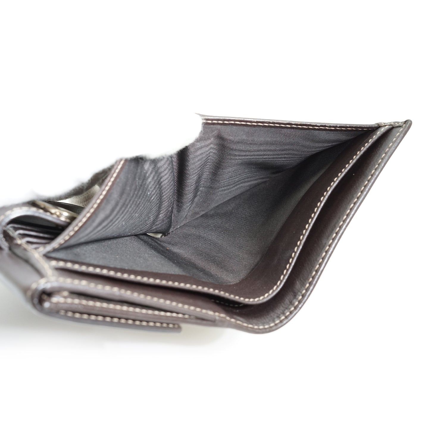 GG Canvas Heart Snap Bifold Compact Wallet