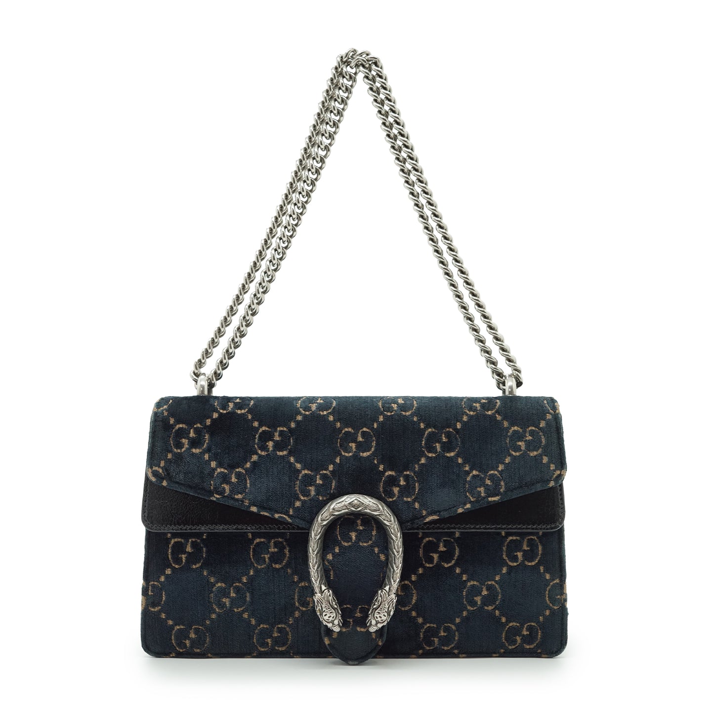Dionysus GG Velvet Chain Shoulder Bag