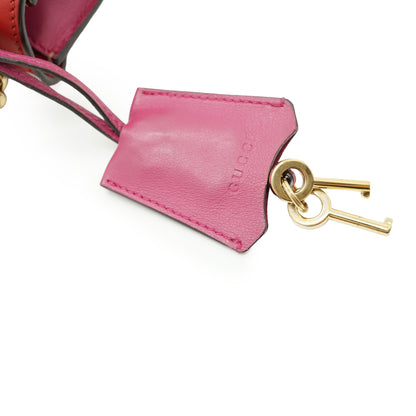 GG Supreme Coated Canvas Padlock Small Chain Shoulder Bag
