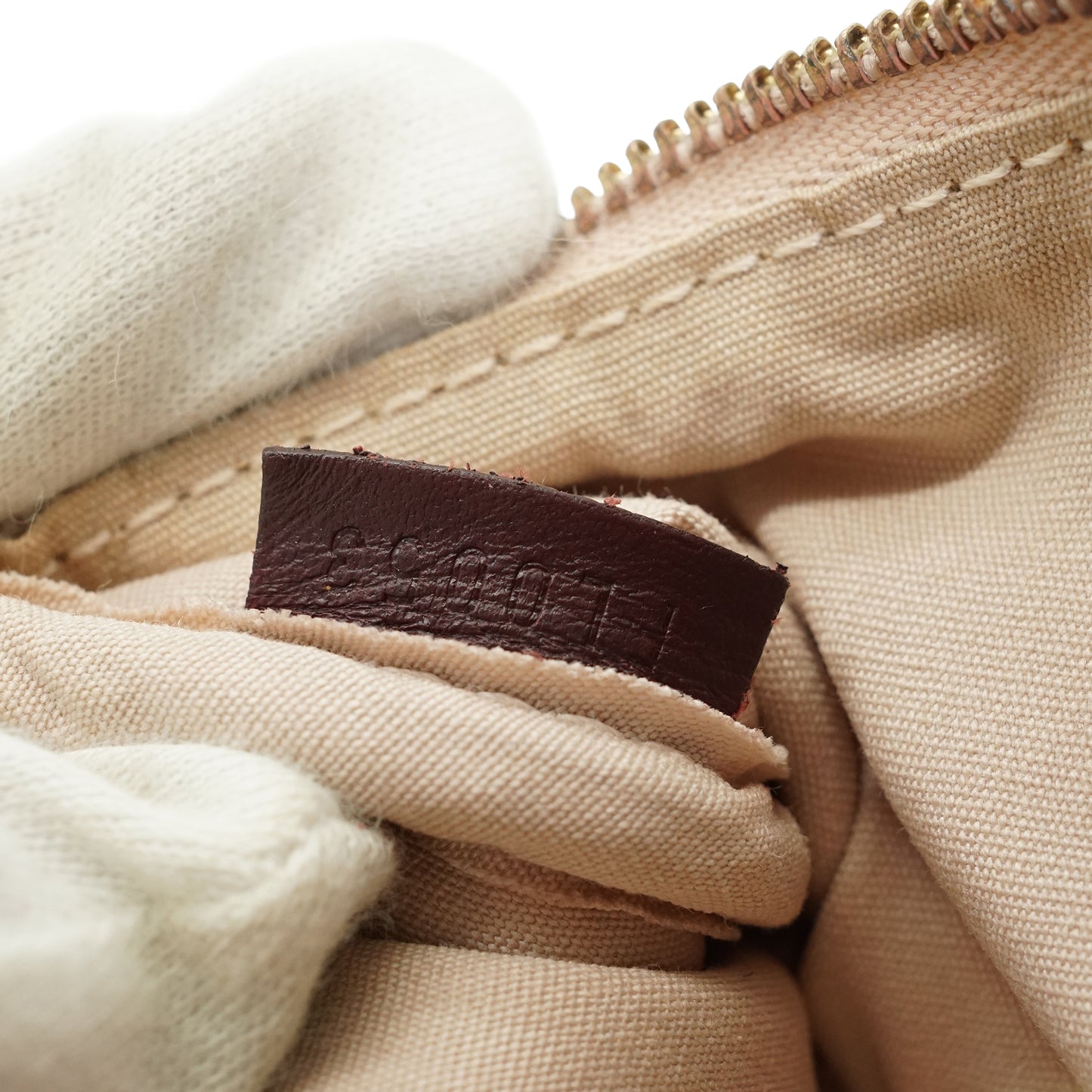 Monogram Mini Lin Pochette Anne-Sophie