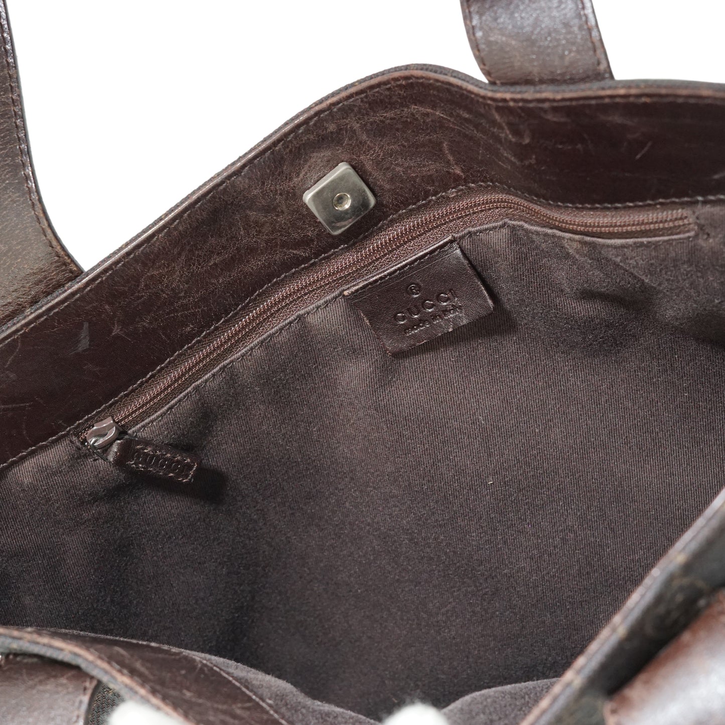 GG Denim Tote