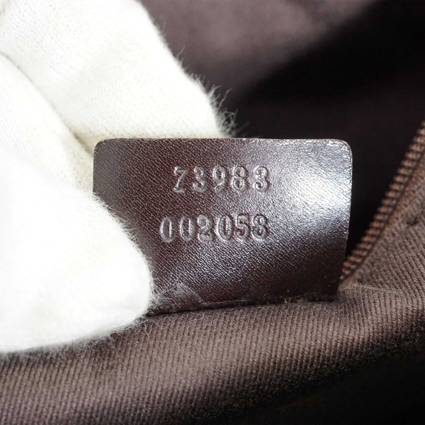 GG Denim Tote