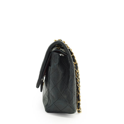 Double Flap Matelasse 25 Lambskin Chain Shoulder Bag