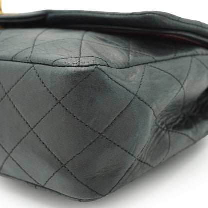 Double Flap Matelasse 25 Lambskin Chain Shoulder Bag