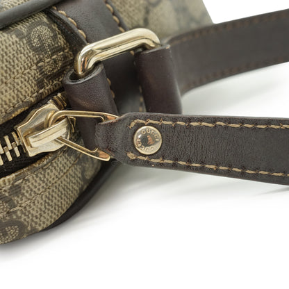 GG Supreme Coated Canvas Camera Crossbody Bag