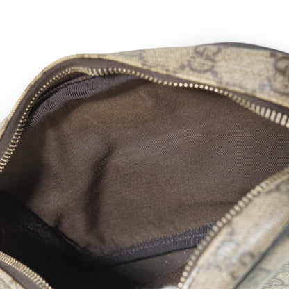 GG Supreme Coated Canvas Camera Crossbody Bag