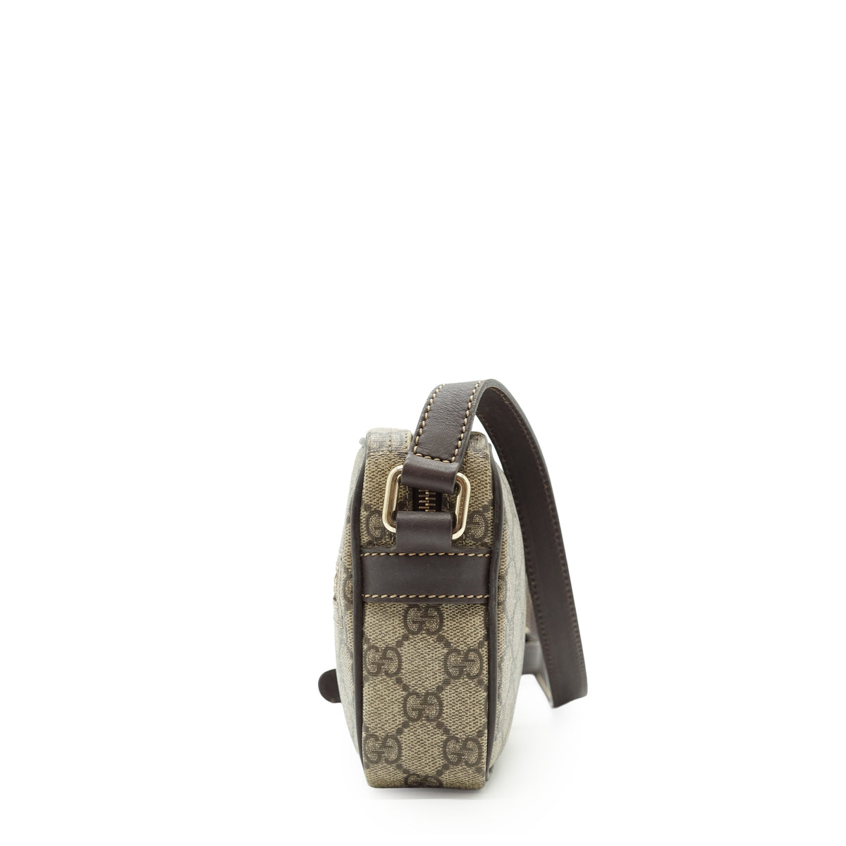 GG Supreme Coated Canvas Camera Crossbody Bag