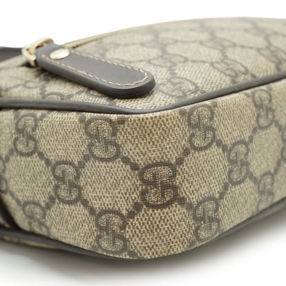 GG Supreme Coated Canvas Camera Crossbody Bag