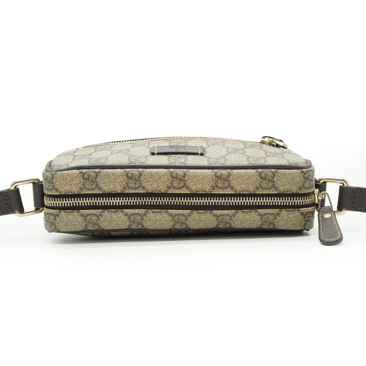 GG Supreme Coated Canvas Camera Crossbody Bag