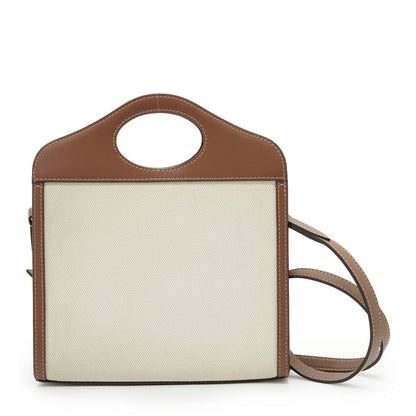 Mini Two-Tone Horseferry Pocket Bag