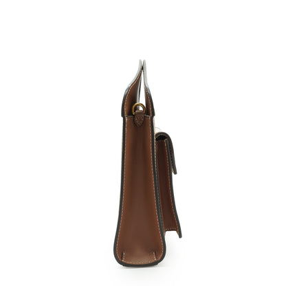 Mini Two-Tone Horseferry Pocket Bag