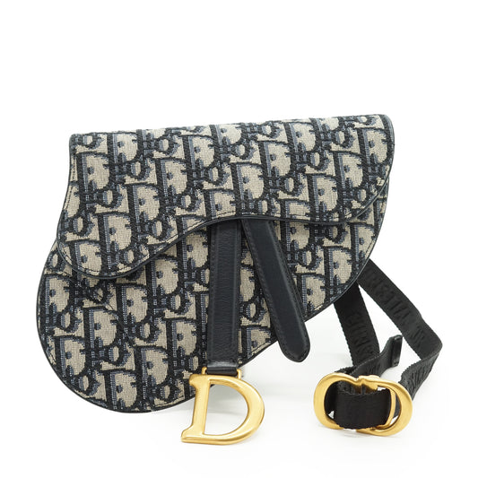 Mini Saddle Oblique Jacquard Belt Bag