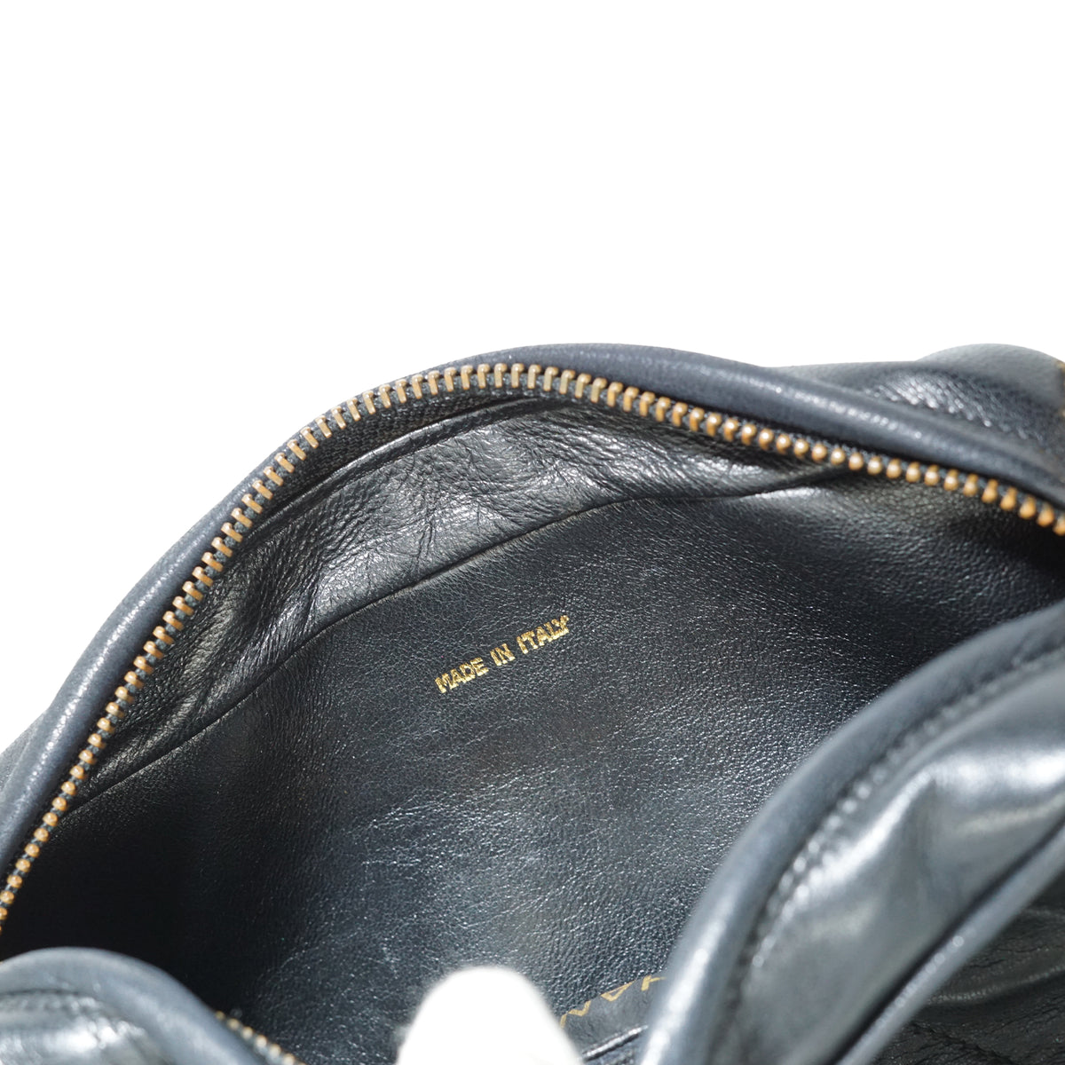 CC Lambskin Fringe Diamond-Quilted Small Chain Shoulder Camera Bag