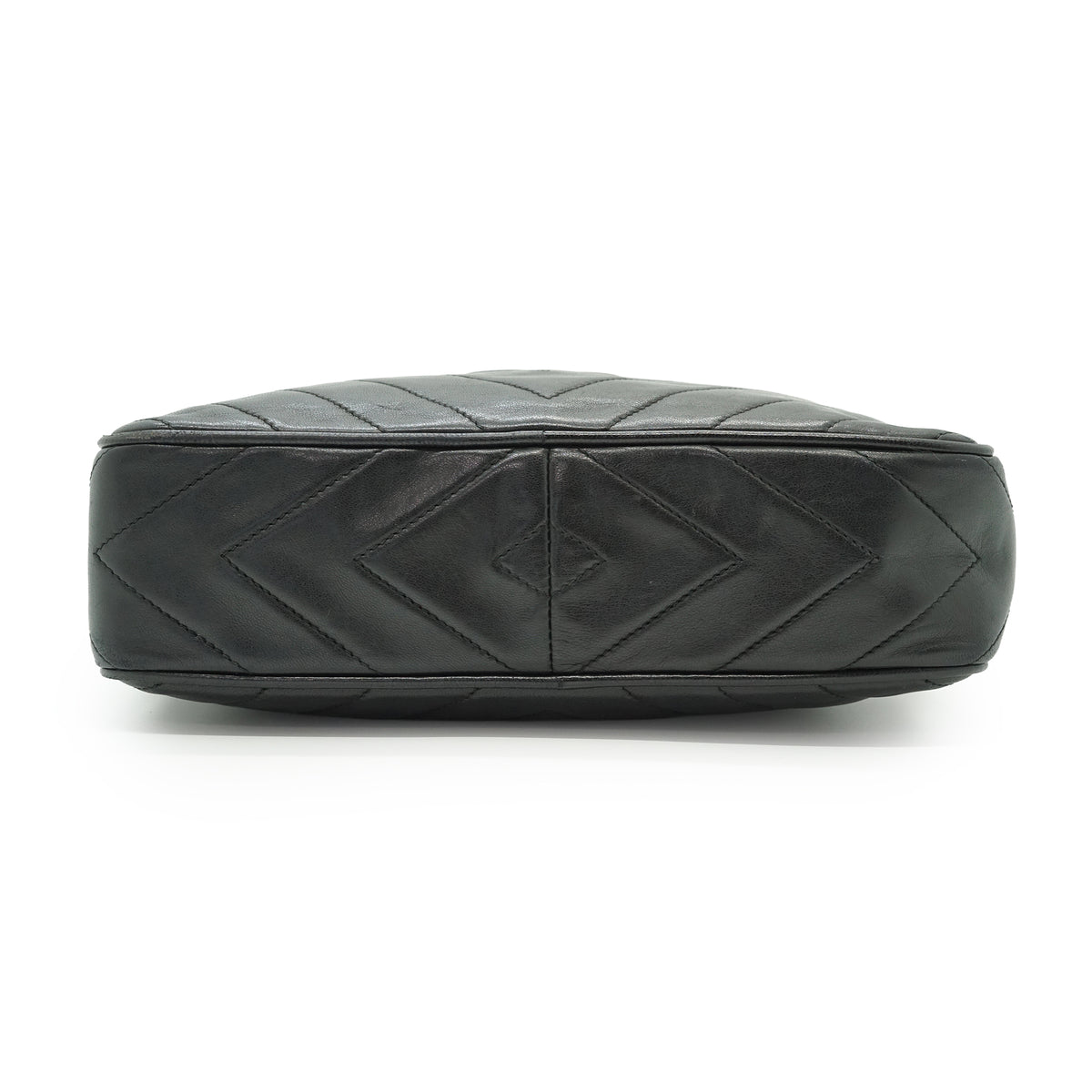 CC Lambskin Fringe Diamond-Stitching Chain Shoulder Camera Bag