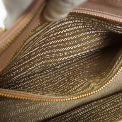 2way Saffiano Galleria Cammeo Double Zip Tote Medium