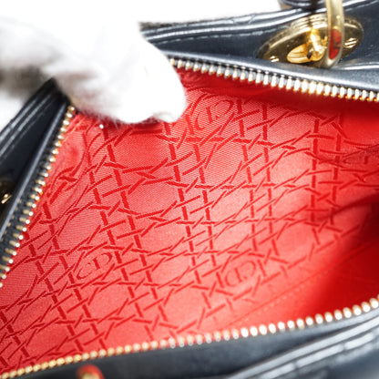 Lady Dior Medium Cannage Lambskin