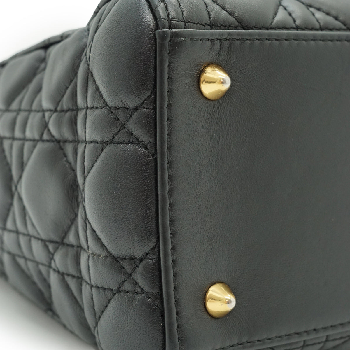 Lady Dior Medium Cannage Lambskin