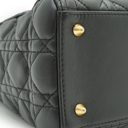 Lady Dior Medium Cannage Lambskin