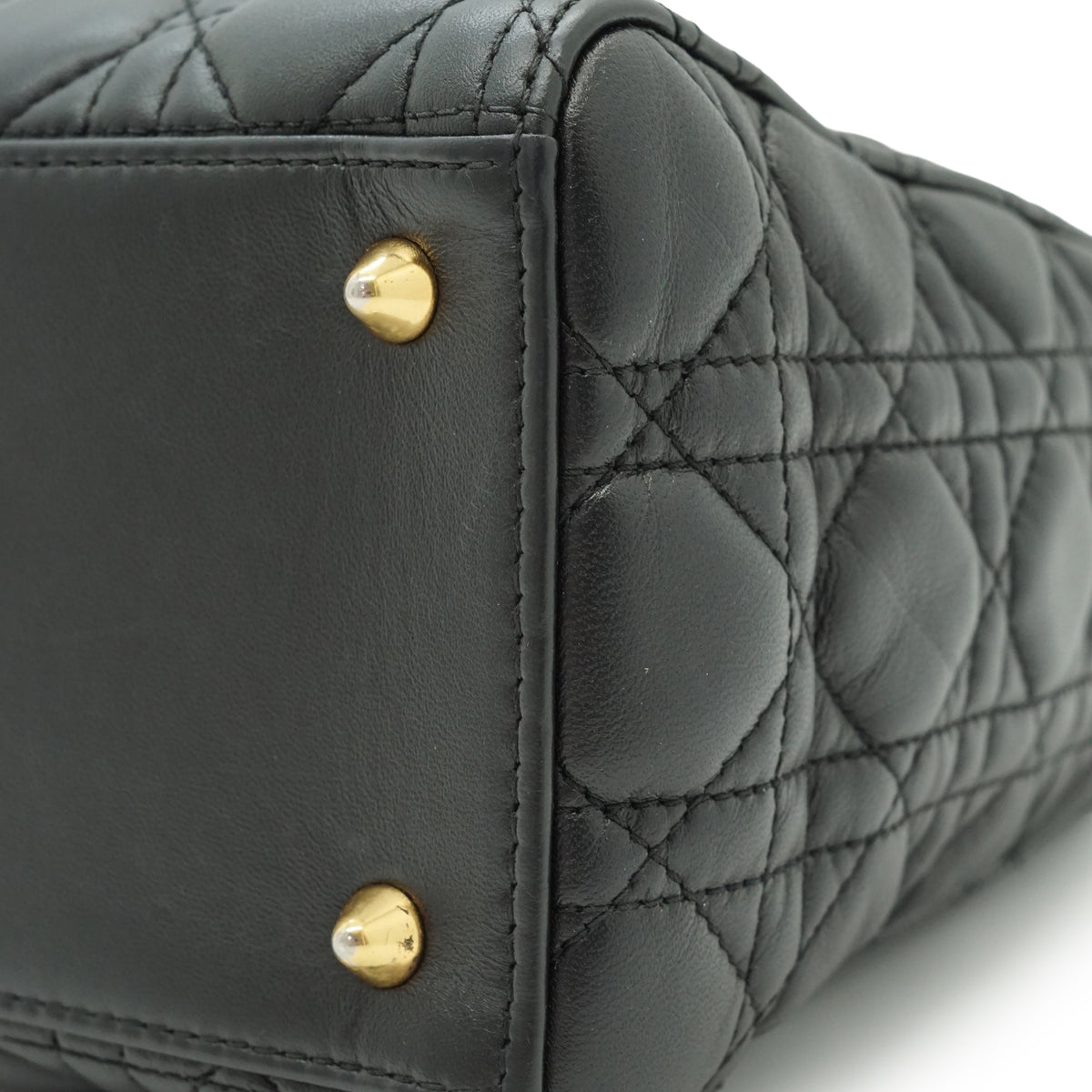 Lady Dior Medium Cannage Lambskin