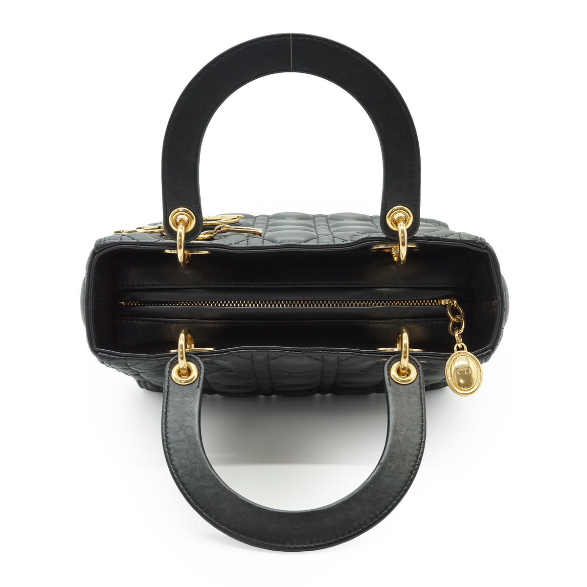 Lady Dior Medium Cannage Lambskin