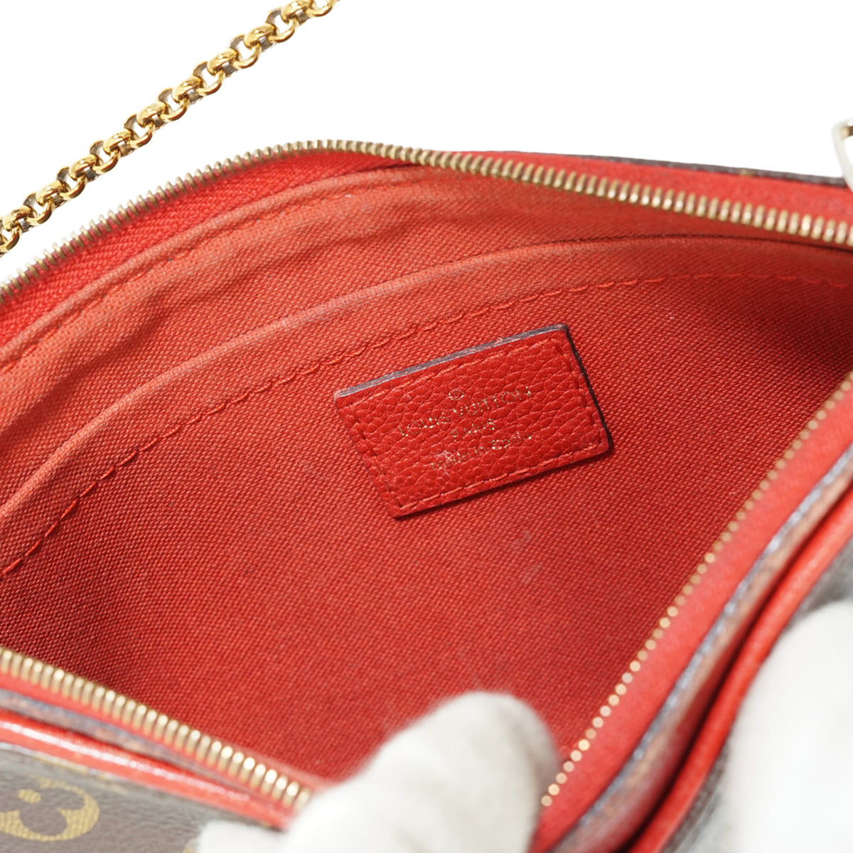 Monogram Pallas Clutch Cherry 2-Way Pochette