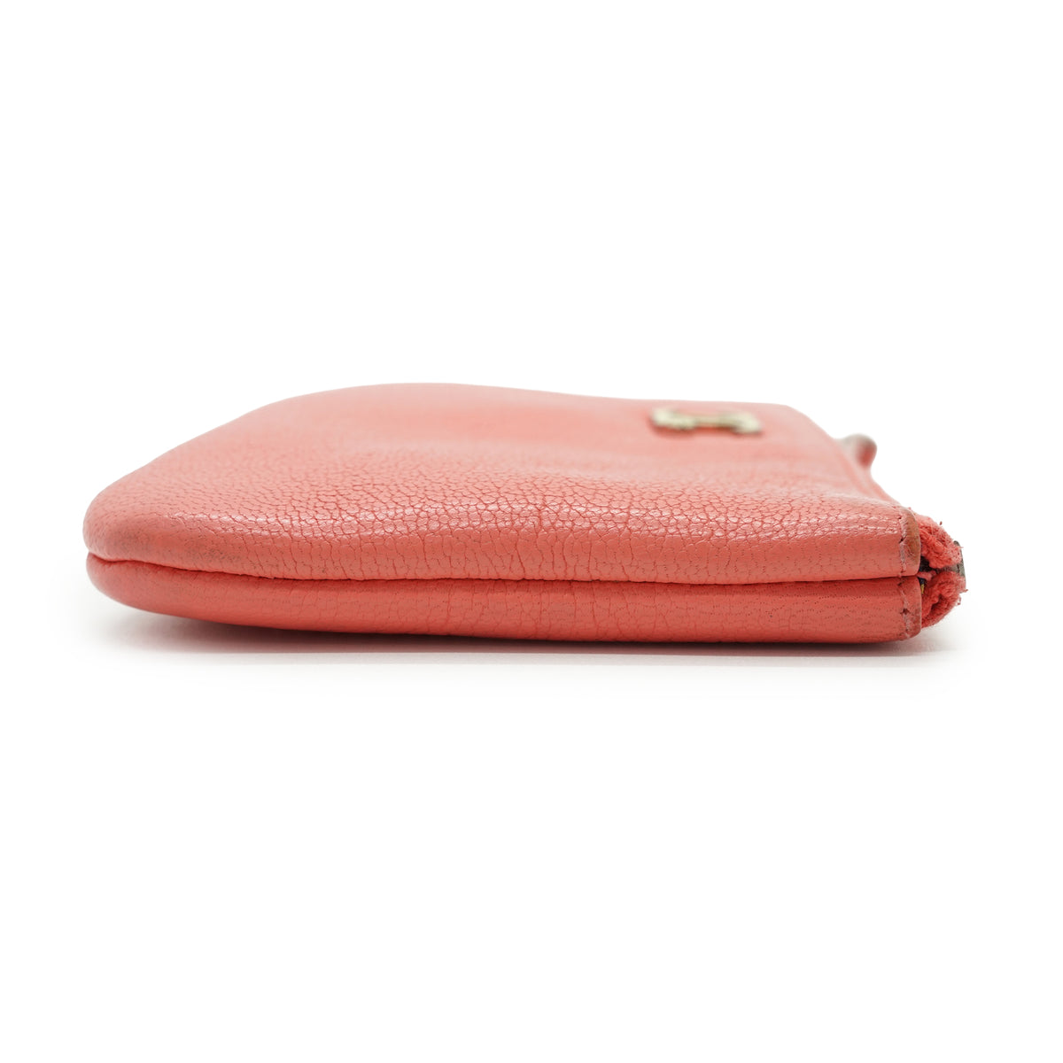 CC Four-Leaf Clover Mini Coral Makeup Pouch