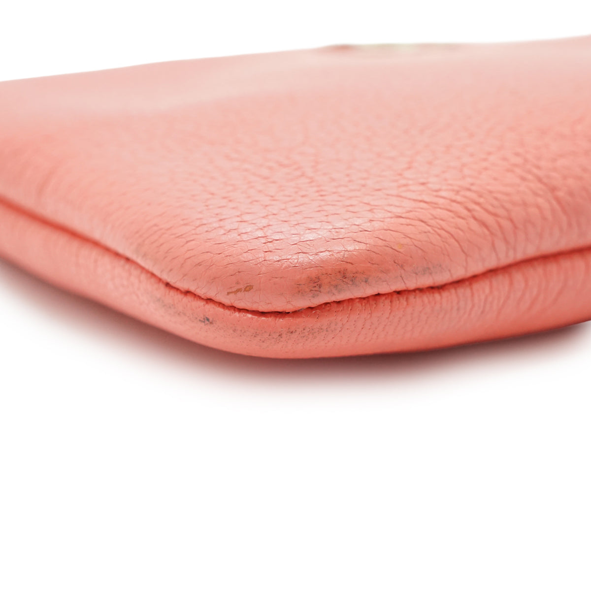 CC Four-Leaf Clover Mini Coral Makeup Pouch