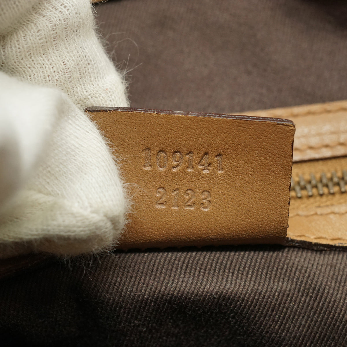 Vintage GG Canvas Woven Handles Tote