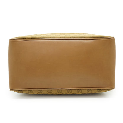 Vintage GG Canvas Woven Handles Tote