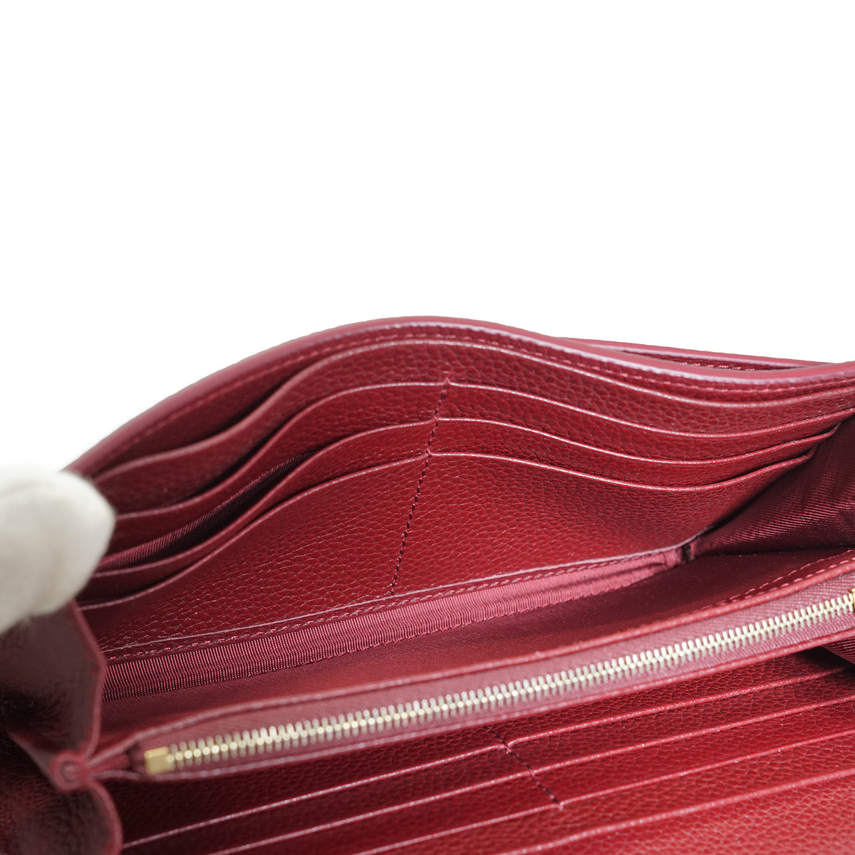 GG Marmont Petite Marmont Bicolor Continental Wallet