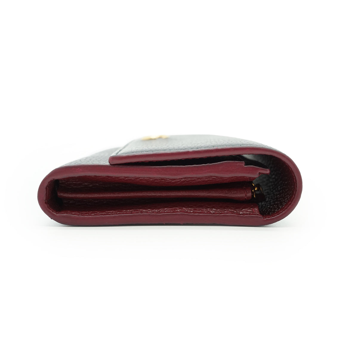 GG Marmont Petite Marmont Bicolor Continental Wallet