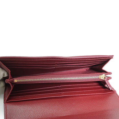 GG Marmont Petite Marmont Bicolor Continental Wallet