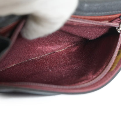 Lambskin Matelasse Classic Flap Wallet