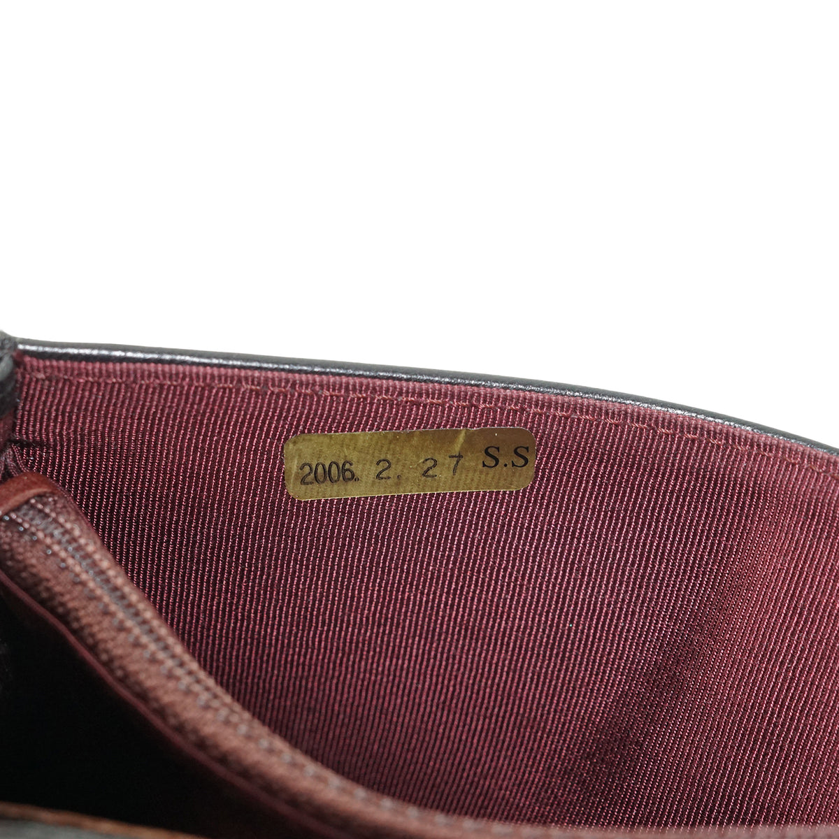 Lambskin Matelasse Classic Flap Wallet